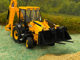 1:32 Scale Britains JCB 3CX Plastic 4in1 bucket kit.