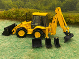 1:35 Scale Plastic Rear Bucket Set with hitch for the Joal JCB 4CX