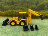 1:35 Scale Plastic Rear Bucket Set with hitch for the Joal JCB 4CX