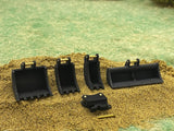 1:35 Scale Plastic Rear Bucket Set with hitch for the Joal JCB 4CX