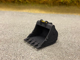 1:50 Scale Plastic 30+ Ton 5 tooth digging bucket
