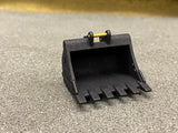 1:50 Scale Plastic 30+ Ton 6 tooth digging bucket