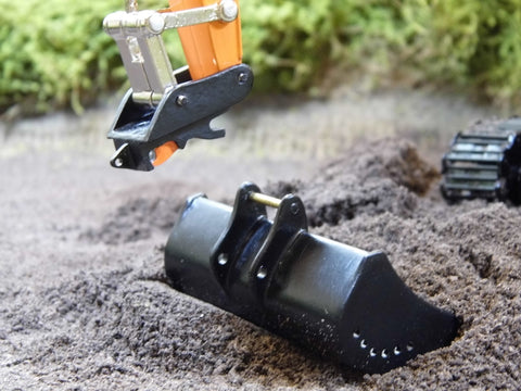 Cimodels quick hitch for Ros Hitachi and New Holland 1:32 scale model excavators