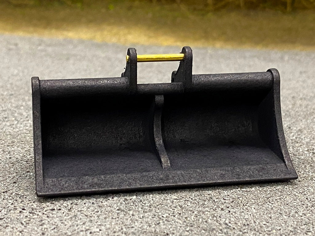 1:32 Scale Plastic Large Grading bucket for JCB and Hitachi Excavators ...