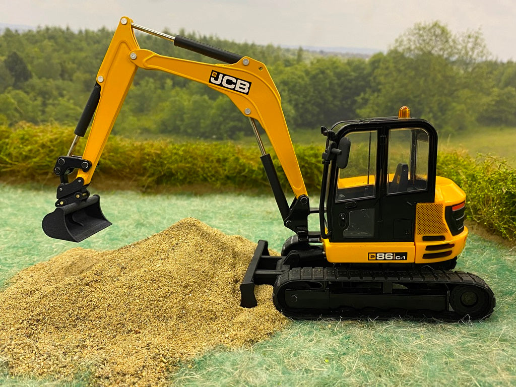 1:32 Scale Plastic Grading Bucket for JCB 8 Ton Excavator – CiModels