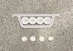 1:32 Scale Plastic 4 spot truck lamp bar