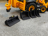 1:32 Scale Plastic Bladed Bucket Set for 8 Ton Excavators