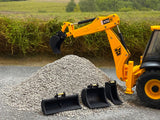 1:32 Scale Plastic Bladed Bucket Set for 8 Ton Excavators