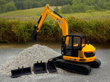 1:32 Scale Plastic Bladed Bucket Set for 8 Ton Excavators