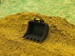 1:35 Scale Plastic 6 Tooth Bucket for the Joal JCB 4CX