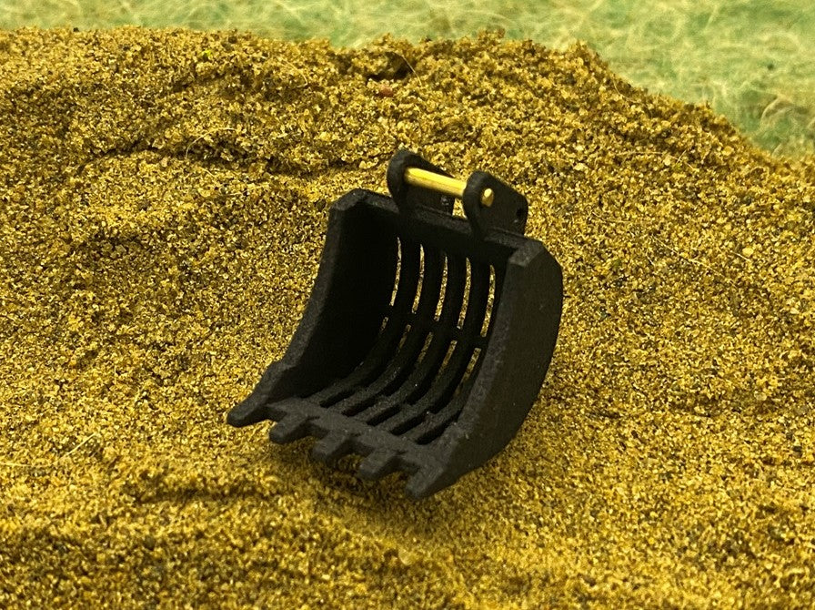 1:35 Scale Plastic Riddle Bucket for the Joal JCB 4CX – CiModels
