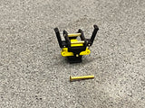 1:50 Scale Plastic Tilting/Rotating Excavator hitch kit.