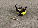 1:50 Scale Plastic Tilting/Rotating Excavator hitch kit.