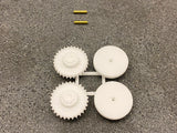 1:35 Scale JCB 820 Track Links with Cogs and Rollers