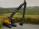1:32 Scale 3 Tooth Bucket for Volvo Long Reach Excavator