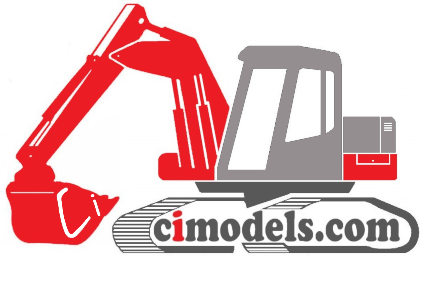 Cimodels 1:50 scale excavator model buckets, hammers for Diecast Masters, Conrad, NZG, Motorart, Norscot, Ertl, Britains, Siku, Universal Hobbies C Irwin Models Chris Irwin