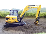 Cimodels tiltrotator engcon quick hitch for Britains JCB 3CX, 86C1 8060 and Hydradig excavator digger