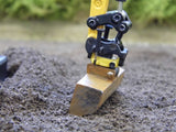 Cimodels tiltrotator engcon quick hitch for Britains JCB 3CX, 86C1 8060 and Hydradig excavator digger