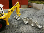 Cimodels bucket set for Britains JCB 3C excavator digger