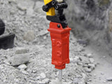 Cimodels rock hammer breaker to fit Britains JCB 86c1, 3CX 8060 Excavator digger